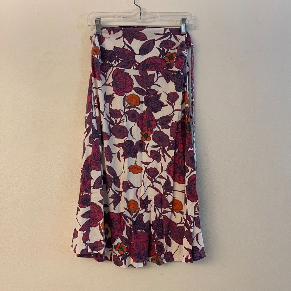 Patagonia Women's Kamala Skirt, Size Medium, Pink/Orange Floral - Picture 3 of 8